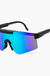 Sunglasses on soft white background