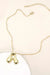 Stainless Steel Balloon Initial Necklace - LECCE