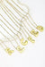 Stainless Steel Balloon Initial Necklace - LECCE