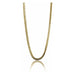 Stainless Steel Franco Wheat Chain Necklace 6mm - LECCE