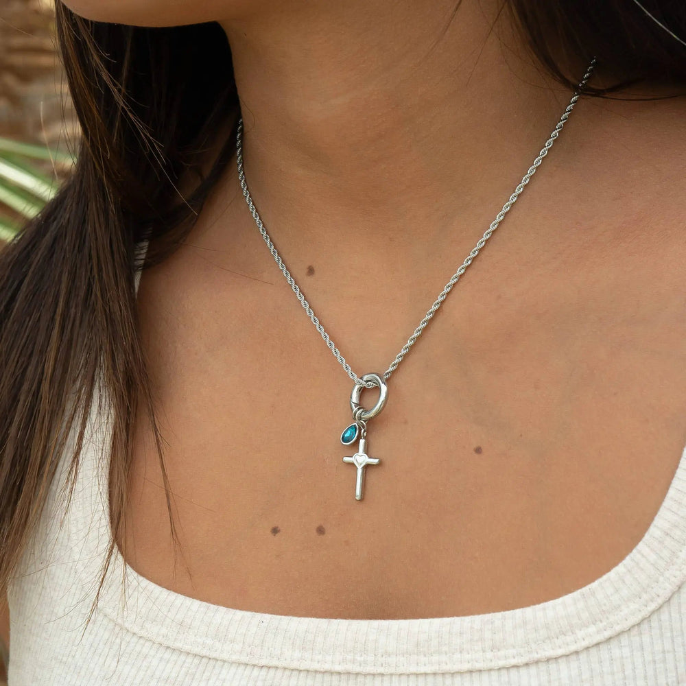 Stainless Steel Rope Chain Necklace - LECCE