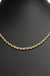 Stainless Steel Rope Chain Necklace 5mm - LECCE