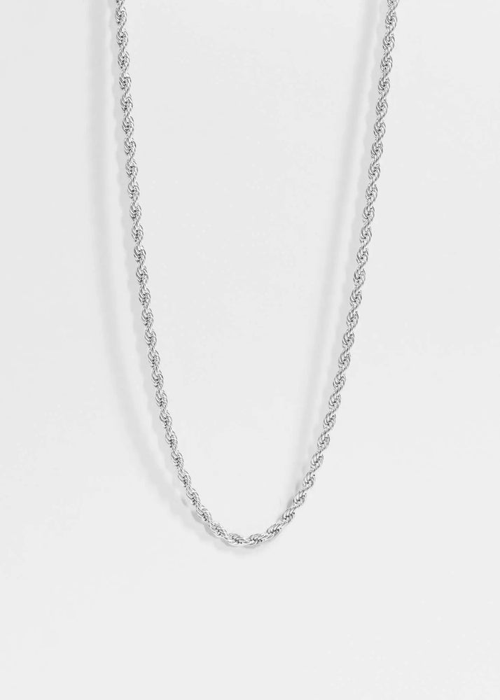 Stainless Steel Rope Chain Necklace - LECCE