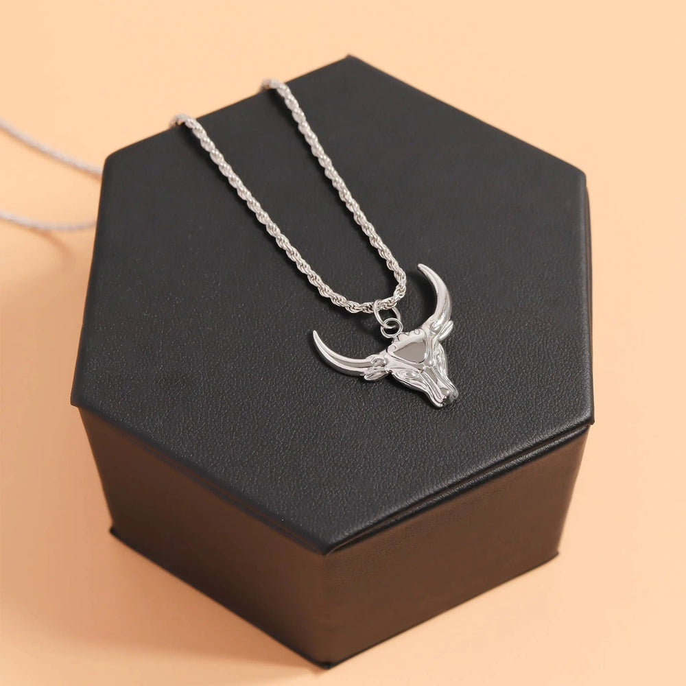 Stainless Steel Rope Chain Necklace - LECCE