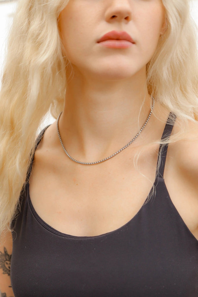 Stainless Steel Rounded Box Chain - LECCE