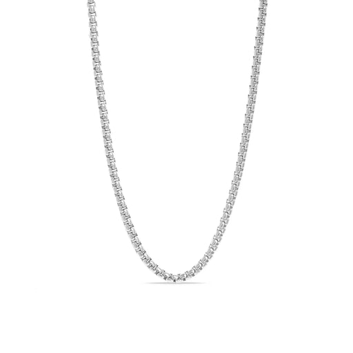 Stainless Steel Rounded Box Chain - LECCE