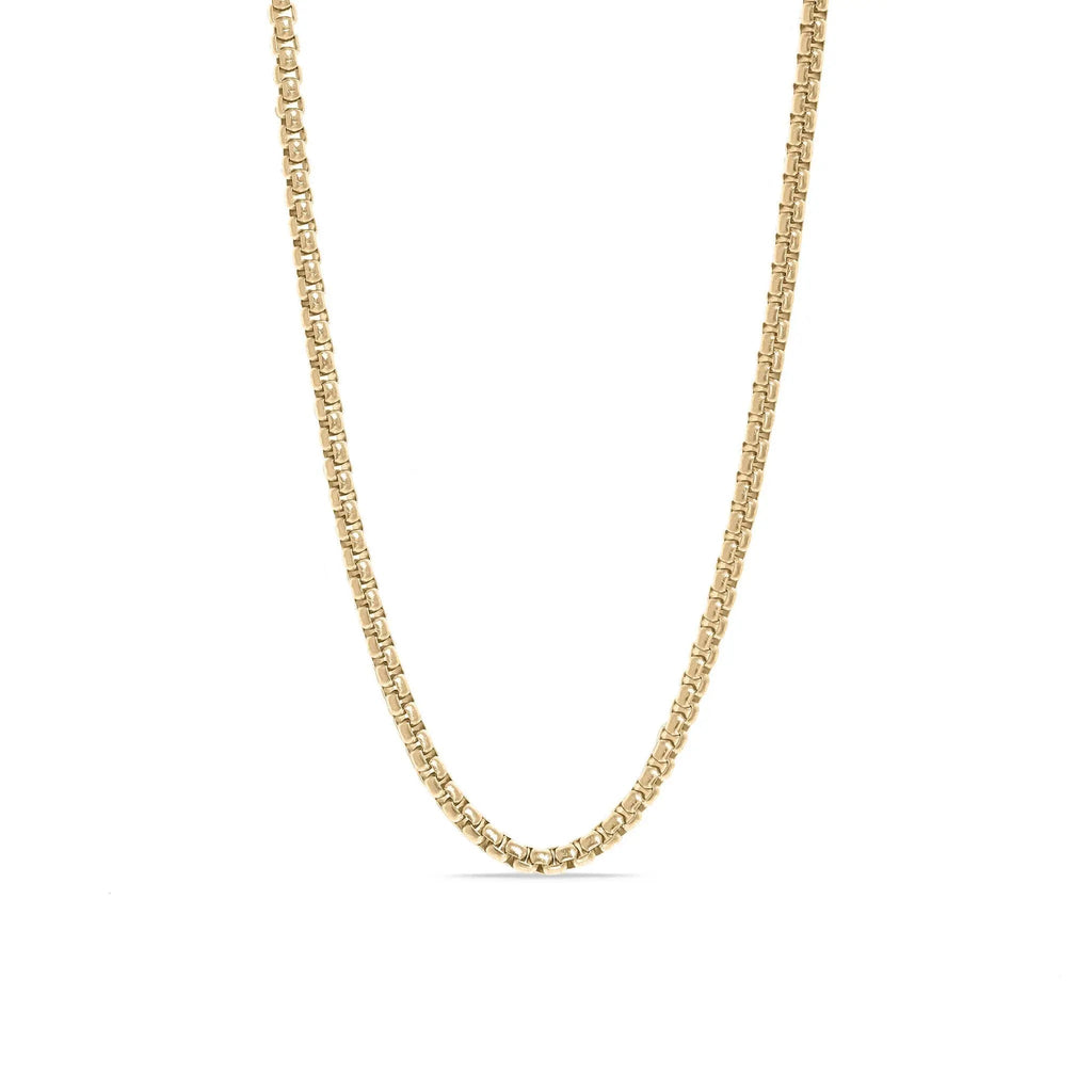 Stainless Steel Rounded Box Chain