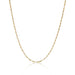 Stainless Steel Singapore Dainty Chain Necklace - LECCE