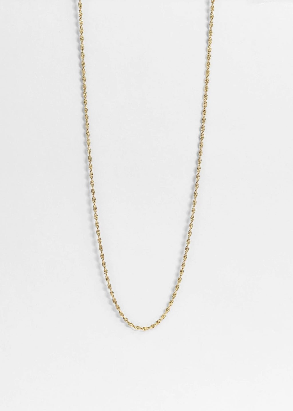 Stainless Steel Singapore Dainty Chain Necklace