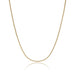 Stainless Steel Twisted Round Link Chain Necklace - LECCE