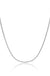 Stainless Steel Twisted Round Link Chain Necklace - LECCE