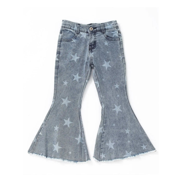 Stars Girls Flare Jeans - LECCE