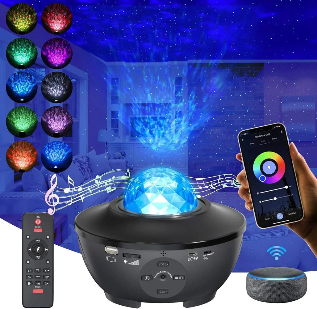 Stary Projector Light With BT Speaker - LECCE