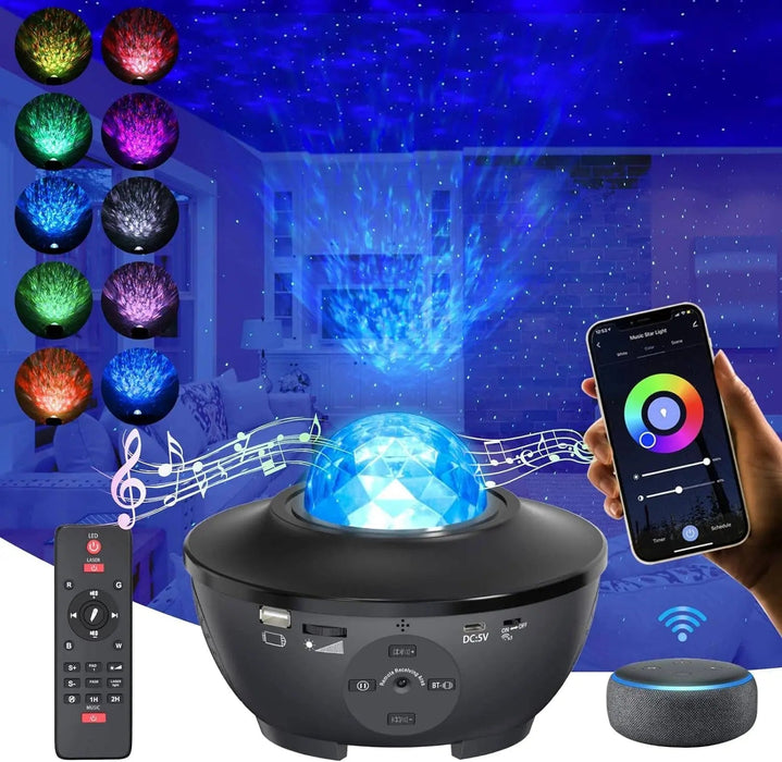 Stary Projector Light With BT Speaker - LECCE