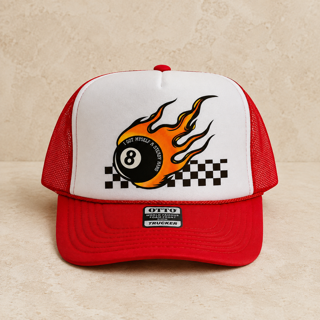 I Got Myself A Steady Hand Western Trucker Hat