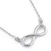 Sterling Silver Infinity Sign Necklace - LECCE