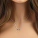 Sterling Silver Infinity Sign Necklace - LECCE