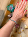 Sterling Silver & Larimar Bracelet - LECCE