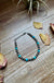 Sterling Silver Pearl & Faceted Turquoise Bracelet - LECCE