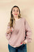 Stripe Exposed Stitching Patchwork Long Sleeve - LECCE