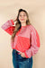 Stripe Patchwork Long Sleeve Top - LECCE