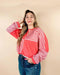 Stripe Patchwork Long Sleeve Top - LECCE