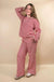 Striped Long Sleeve Top & Lounge Pants - LECCE