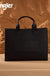 Structured Wrangler Work Tote with Pouch - LECCE