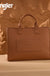 Structured Wrangler Work Tote with Pouch - LECCE