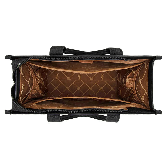 Structured Wrangler Work Tote with Pouch - LECCE