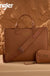 Structured Wrangler Work Tote with Pouch - LECCE