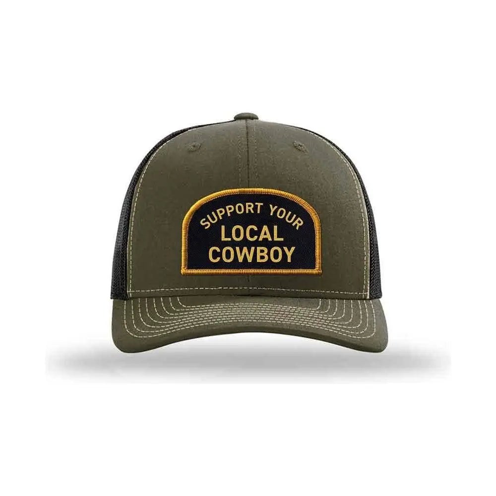 Support Your Local Cowboy Trucker Hat - LECCE