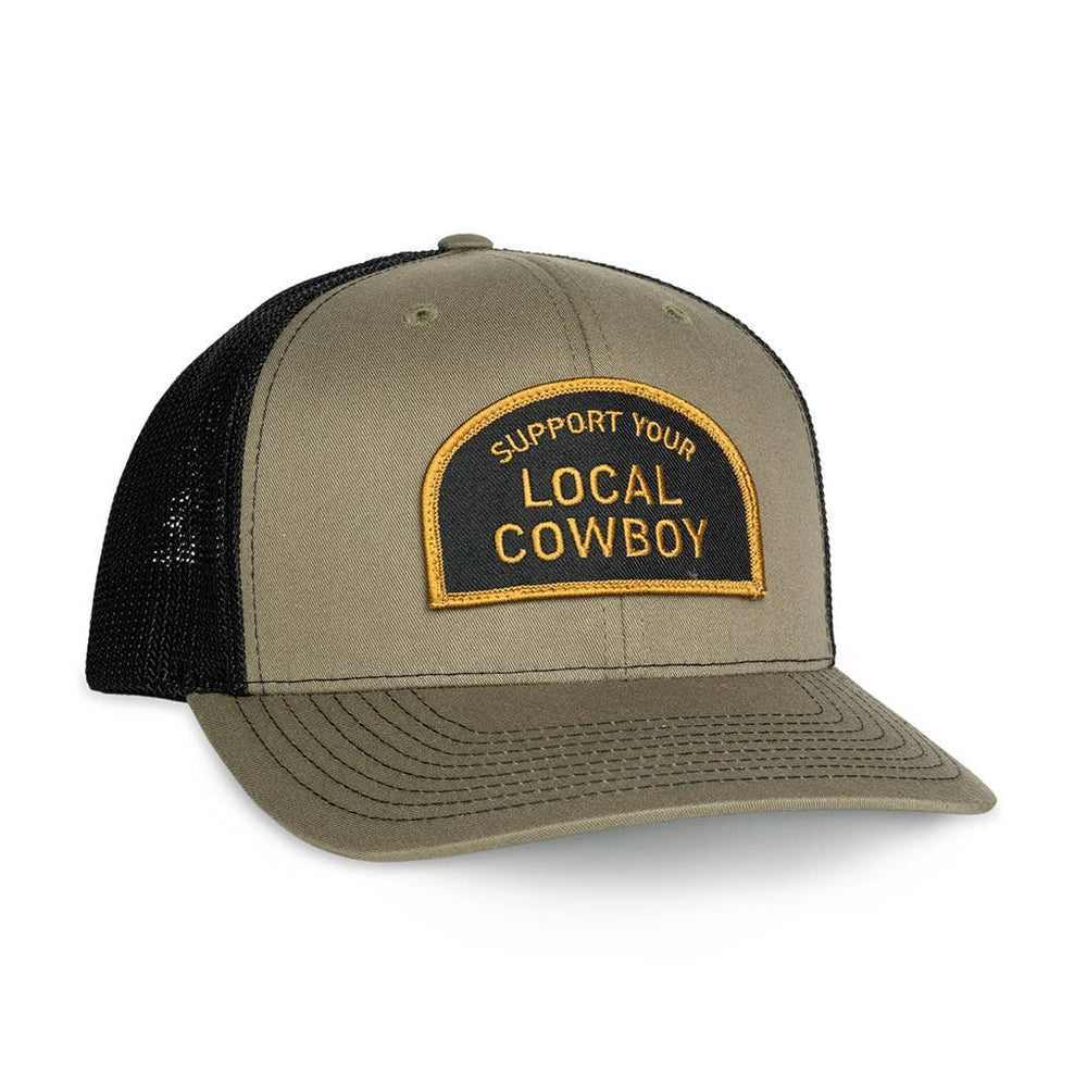 Support Your Local Cowboy Trucker Hat - LECCE