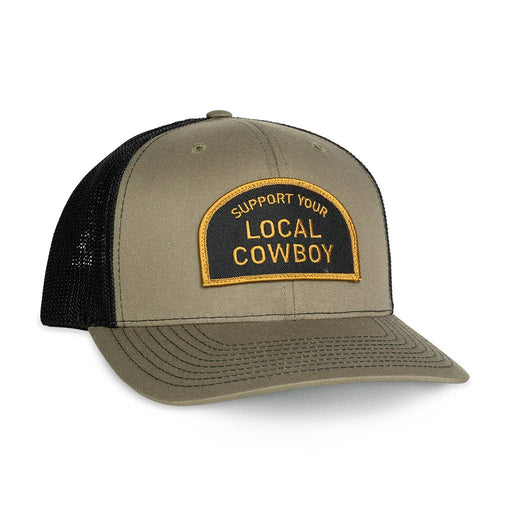 Support Your Local Cowboy Trucker Hat - LECCE