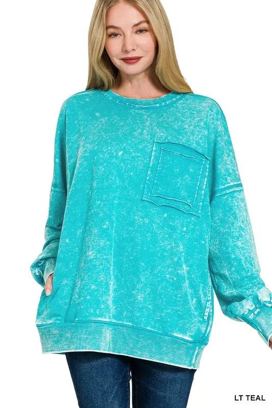 Sweatshirt with pockets - LECCE