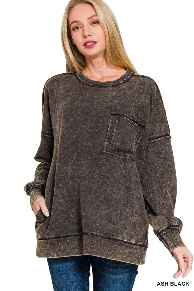 Sweatshirt with pockets - LECCE