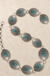 Western Turquoise Concho Chain Belt