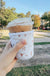 Tan Southwest Iced Coffee Sleeve/Koozie - 16oz - LECCE