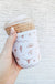 Tan Southwest Iced Coffee Sleeve/Koozie - 16oz - LECCE
