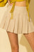Tease Me Plaid Pleated Skater Mini Skirt - LECCE