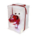 Teddy Bear with Rose Bouquet LED Light - Up Gift Box - LECCE