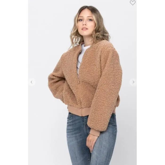 Teddy Bomber Jacket - LECCE