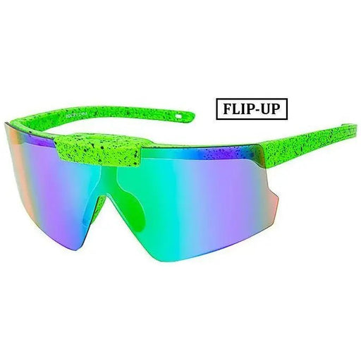 Teen's Flip - Up Sports Wrap sunglasses - LECCE