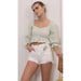 Textured dot Top - LECCE