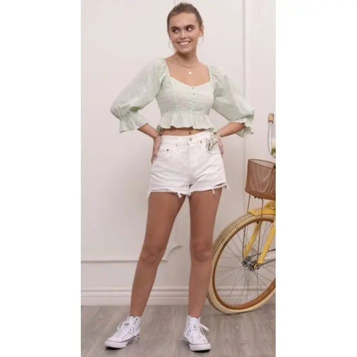 Textured dot Top - LECCE
