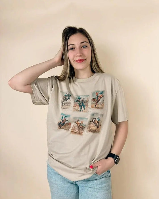 The Bronc Rider T-shirt - LECCE