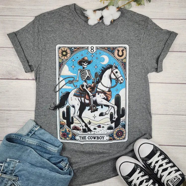 The cowboy Tarot Card Tee