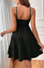 Thin Suspender Versatile Textured Dress - LECCE
