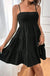 Thin Suspender Versatile Textured Dress - LECCE