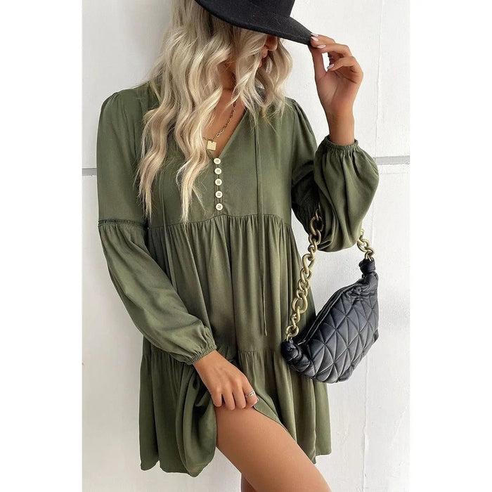 Tiered Mini Dress - LECCE
